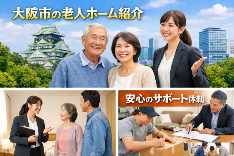 大阪市で老人ホーム探しなら｜安心の紹介サービスを提供する株式会社RM